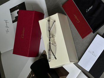Сонцезахисні окуляри Cartier Clash Clear/Silver CT0544S 001 L Cat.2 Premium фото