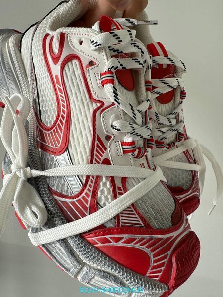 Жіночі кросівки Balenciaga 3ХL dirty White Red фото