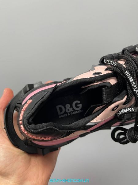 Женские кроссовки D&G ‘Black Pink’ Dolce & Gabbana фото
