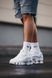 Чоловічі та жіночі кросівки Nike SHOX TL White re-5804 фото 7