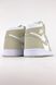 Чоловічі та жіночі баскетбольні кросівки Nike Air Jordan 1 Retro Beige White re-5594 фото 4