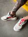 Чоловічі та жіночі кросівки Air Max 270 React Nike White/Gold re-5954 фото 3