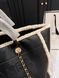 Жіноча сумка Chanel Shearling Shopping Tote Black Premium re-128590 фото 3