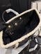Жіноча сумка Chanel Shearling Shopping Tote Black Premium re-128590 фото 5