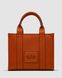 Женская сумка Marc Jacobs The Leather Small Tote Bag Brown Premium re-11406 фото 3