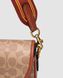 Жіноча сумка Coach Willow Medium Signature Canvas Saddle Bag Premium re-126471 фото 2