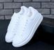 Жіночі кросівки Oversized Sneakers White Alexander McQueen 2094m00 фото 2