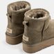 Жіночі зимові ботинки UGG Mini Platform Dark Brown Premium re-9947 фото 8