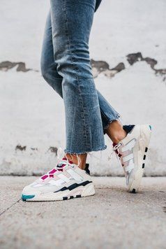 Жіночі кросівки Adidas Niteball Cream White/Pink фото