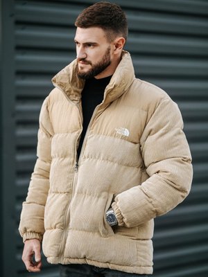 Двостороння зимня куртка THE NORTH FACE Beige PREMIUM фото