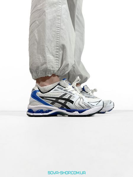 Чоловічі кросівки Asics Gel-Kayano 14 White/Blue фото