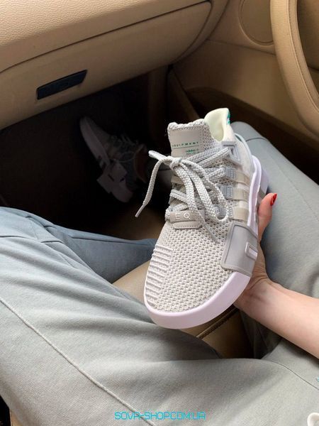 Унісекс кросівки EQT Basketball ADV Grey Adidas фото