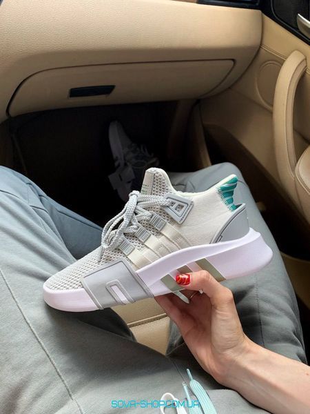 Унісекс кросівки EQT Basketball ADV Grey Adidas фото