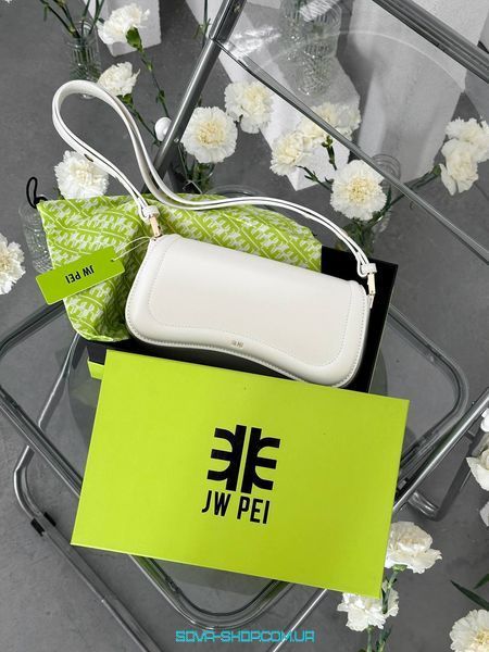 Жіноча сумка JW PEI Joy Shoulder Bag White фото