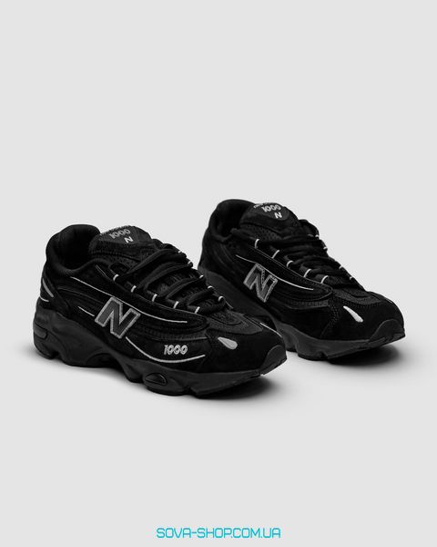 Чоловічі кросівки New Balance 1000 Black Suede фото