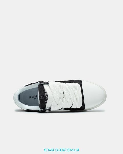 Мужские кроссовки Numeris Denim Black White Premium фото