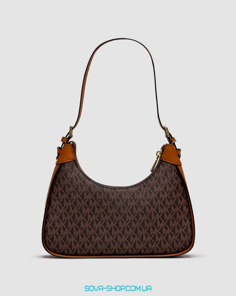 Женская сумка Michael Kors Wilma Signature Logo Crossbody Bag Brown Premium фото