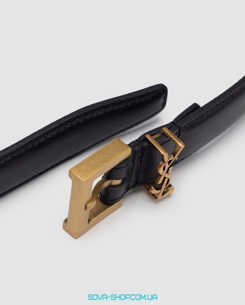 Ремінь Yves Saint Laurent Belt Gold 2.0 Premium фото