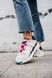 Жіночі кросівки Adidas Niteball Cream White/Pink re-5647 фото 2