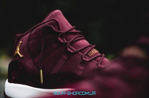 Чоловічі та жіночі баскетбольні кросівки Air Jordan 11 Retro &ldquo;Heiress Velvet&rdquo; Nike фото