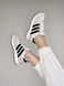 Жіночі кросівки Adidas Iniki Runner White Grey Black re-4235 фото 4