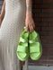 Женские сандали Ugg Goldenglow Sandals Light green Premium re-11535 фото 1