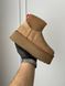 Женские зимние ботинки UGG Classic Mini Dipper Chestnut PREMIUM re-12163 фото 1