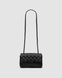Жіноча сумка Chanel Classic 1.55 Small Single Flap in Black Premium re-11165 фото 2
