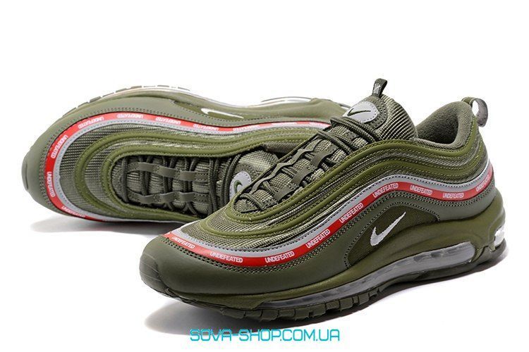 Мужские кроссовки Undefeated x Nike Air Max 97 OG MoonRock Olive Nike фото