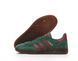 Чоловічі та жіночі кросівки Adidas Spezial Green Bordo re-10829 фото 3