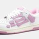 Жіночі кросівки Amiri Skeleton White Pink  re-11155 фото 8