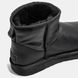 Жіночі та чоловічі зимові ботинки UGG Classic Mini Black Leather Premium re-9578 фото 8