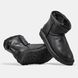 Женские и мужские зимние ботинки UGG Classic Mini Black Leather Premium re-9578 фото 7