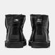 Женские и мужские зимние ботинки UGG Classic Mini Black Leather Premium re-9578 фото 5