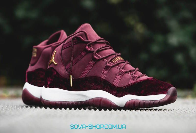 Чоловічі та жіночі баскетбольні кросівки Air Jordan 11 Retro &ldquo;Heiress Velvet&rdquo; Nike фото