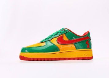 Мужские кроссовки Nike Air Force 1 Low Lil Yachty Concrete Boys Lucky Green фото
