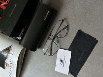 Сонцезахисні окуляри Balenciaga Clear/Black BB0246S 002 Premium фото