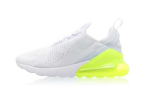 Nike 270 green store and white