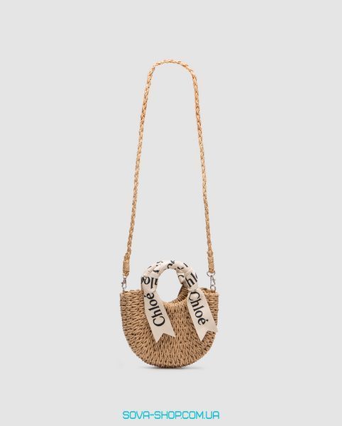 Жіноча сумка Chlo&eacute; Woody Basket Bag Small Premium фото