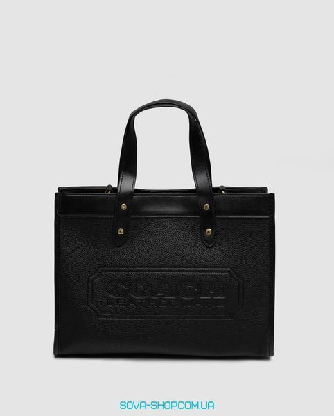 Женская сумка Coach Field Tote 30 In Colorblock With Coach Badge/Signature Premium фото