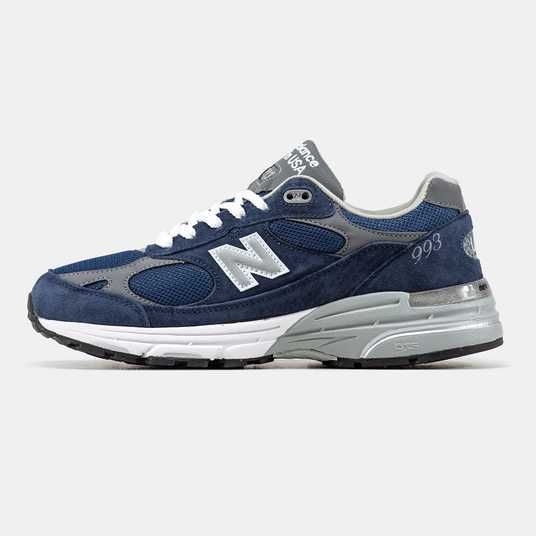 Мужские кроссовки New Balance 993 Blue White Grey - купить в