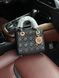Женская сумка Christian Dior Small Lady Dior My ABCDIOR Bag Black Premium re-10568 фото 5