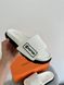 Жіночі шльопанці Louis Vuitton Rubber Slippers White re-9359 фото 1