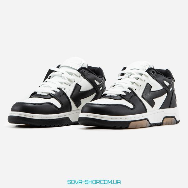 Мужские кроссовки Off-White Out of Office Black White фото