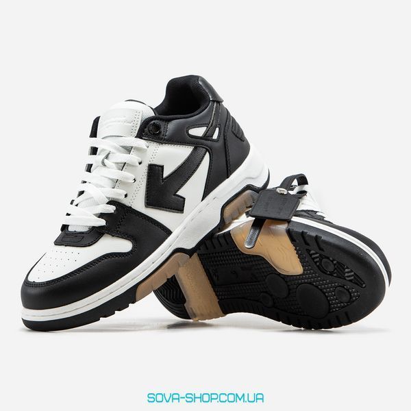 Мужские кроссовки Off-White Out of Office Black White фото
