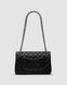 Женская сумка Chanel 2.55 Reissue Double Flap Leather Bag Black/Silver Premium re-11166 фото 4