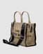 Жіноча сумка Marc Jacobs The Jacquard Medium Tote Bag Beige Premium re-11408 фото 4