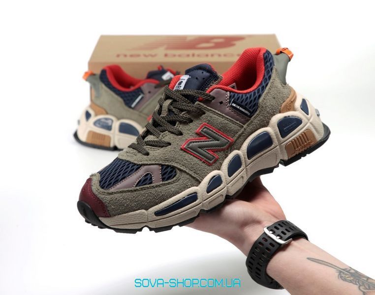 Мужские кроссовки New Balance YURT 574 X SALEHE BEMBURY Brown Burgundy фото