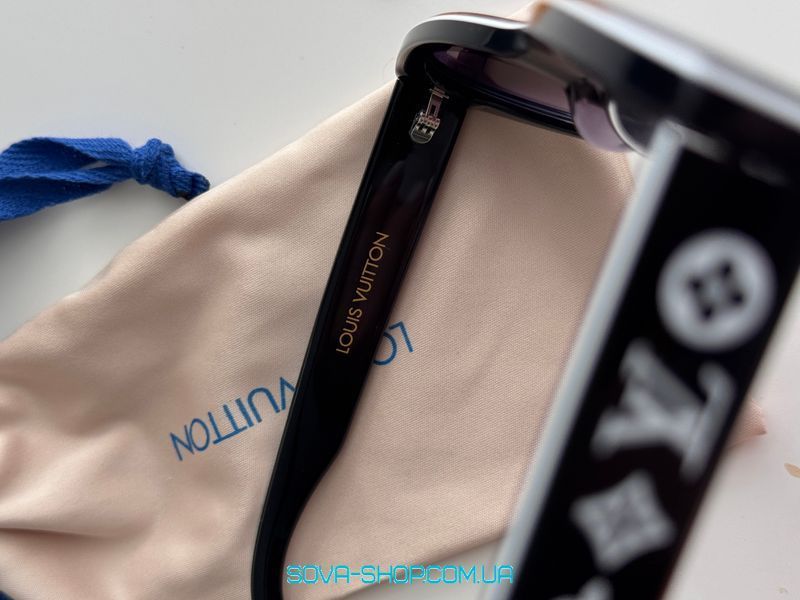 Солнцезащитные очки Louis Vuitton Black/Blue Z2686U 53/19/145 Premium фото
