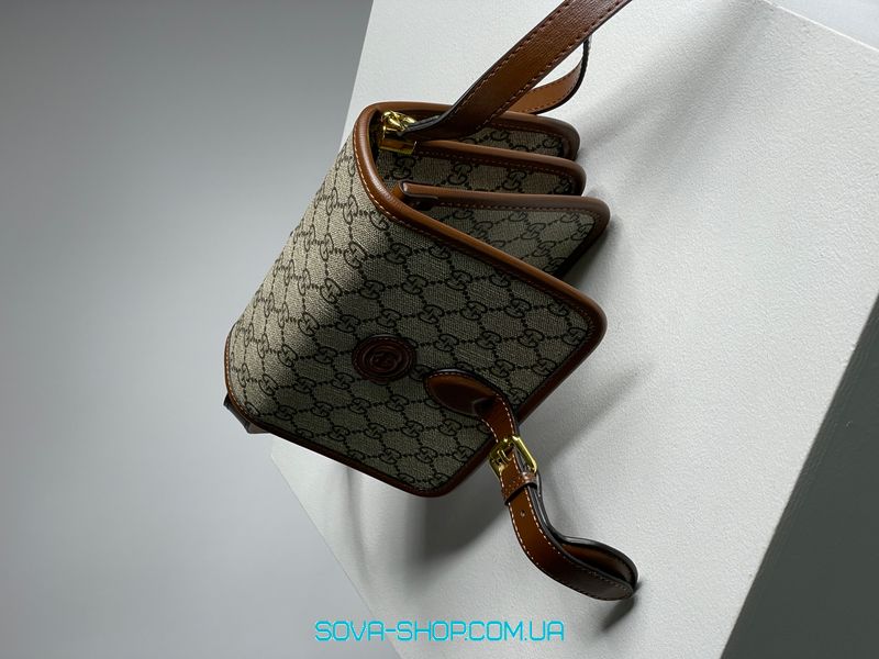Жіноча сумка Gucci Mini Shoulder Bag With Interlocking G Premium фото